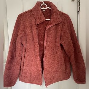 Beautiful uniqlo fleece rose / pink LIKE NEW